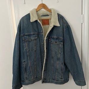 Levi’s Denim Sherpa Jacket, size 2XL